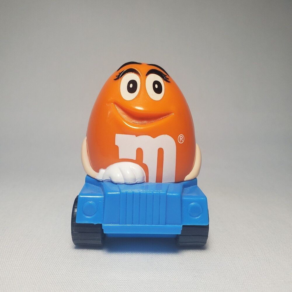 Burger King M&M's Orange Dump Truck Vintage Toy